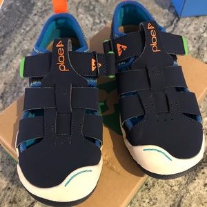 Plae Sam 2.0 blue sandals size 12 EUC